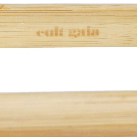 Cult Gaia Ark Nano Bamboo Belt Bag Half-Moon Bag Wooden Chain Strap Shoulder Bag - Picture 8 of 9